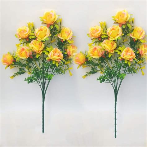 inexpensive artificial flower bunches